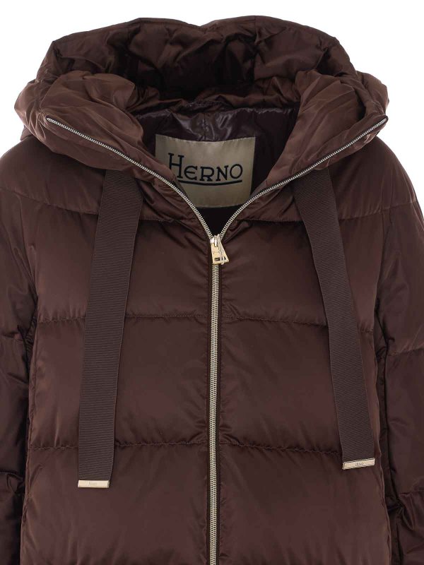 ダウンジャケット - ブラウン shop online: HERNO