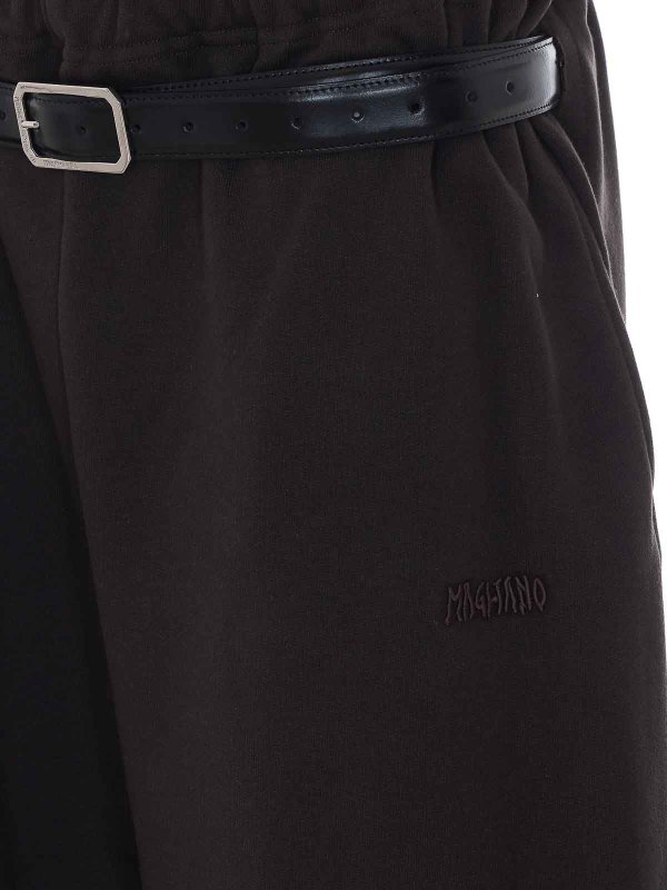 The Best Shops MAGLIANO: スウェットパンツ - トラックスーツ ボトムス - ブラウン