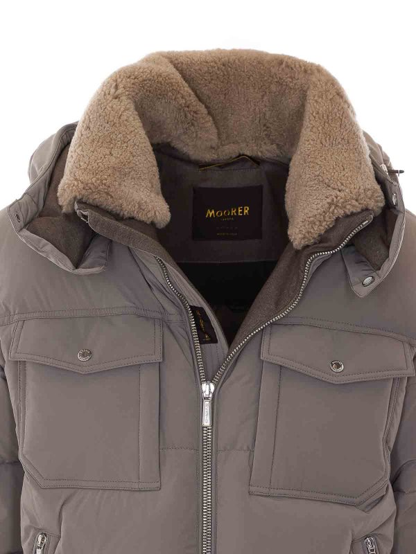 Daunenjacke - Grau shop online: MOORER