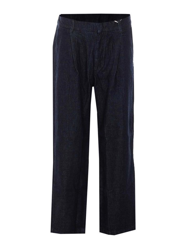NN.07: Jeans Rectos - Vaqueros Rectos - Azul