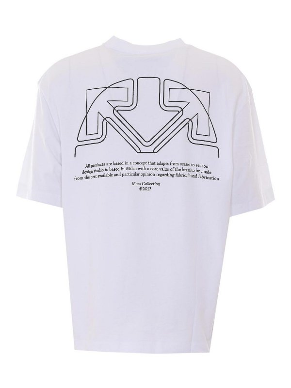 OFF-WHITE: Camisetas online - Camiseta - Blanco