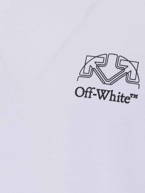 The Best Shops OFF-WHITE: Camisetas - Camiseta - Blanco