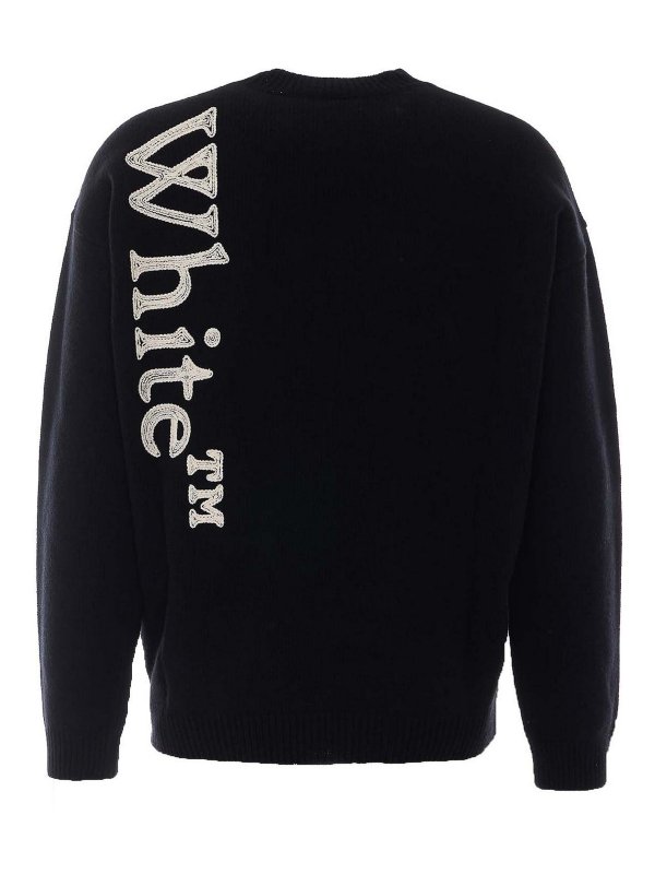 OFF-WHITE: クルーネック online - クルーネック - 黒