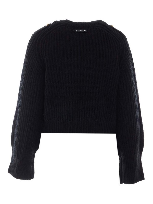 Pinko: クルーネック online - クルーネック - 黒
