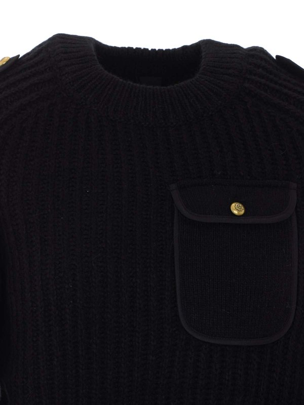 クルーネック - 黒 shop online: Pinko