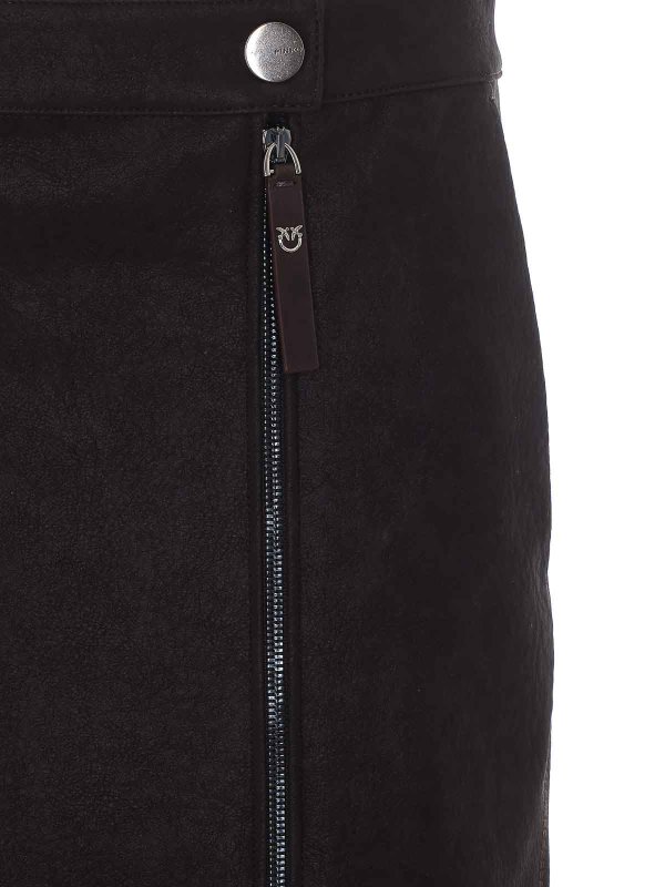 Jupe Midi - Marron shop online: Pinko