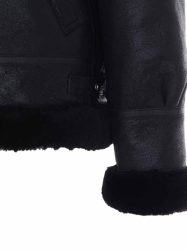 The Best Shops SCHOTT: レザージャケット - レザージャケット - 黒