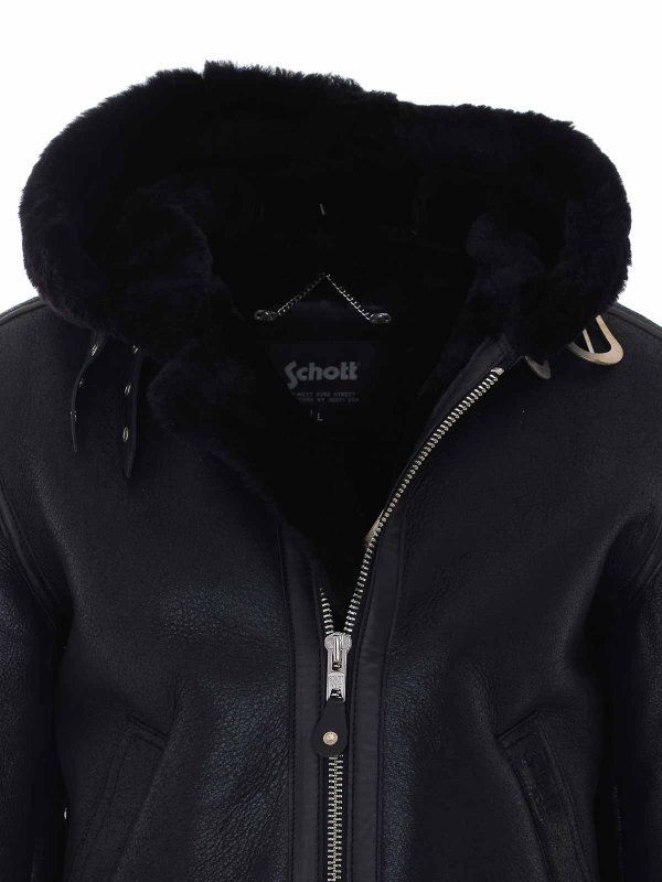 レザージャケット - 黒 shop online: SCHOTT