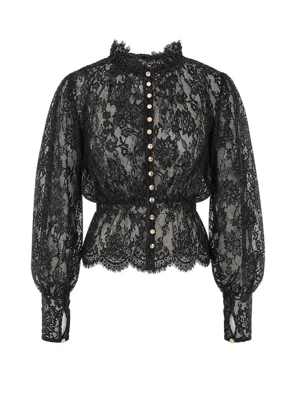 Self Portrait: blouses - Lace Blouse