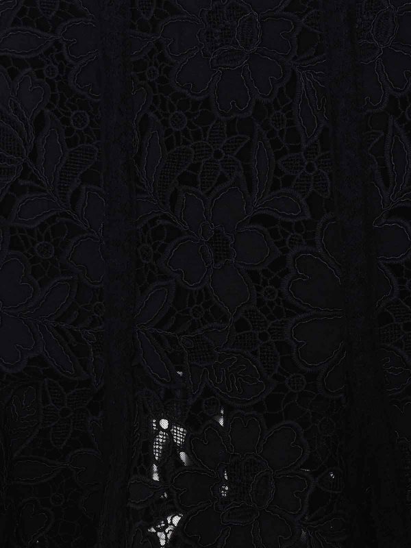 The Best Shops Self Portrait: Jupes midi et au genou - Jupe Midi - Noir