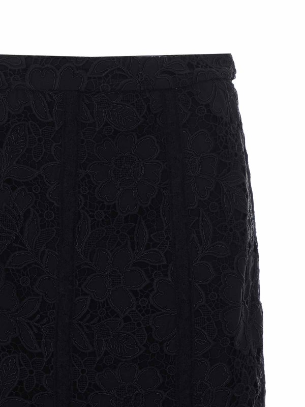 Jupe Midi - Noir shop online: Self Portrait