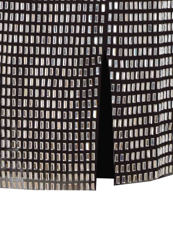 The Best Shops Self Portrait: Robes courtes - Robe Courte - Gris