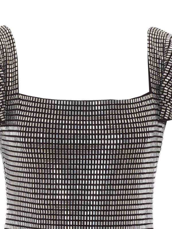 Robe Courte - Gris shop online: Self Portrait