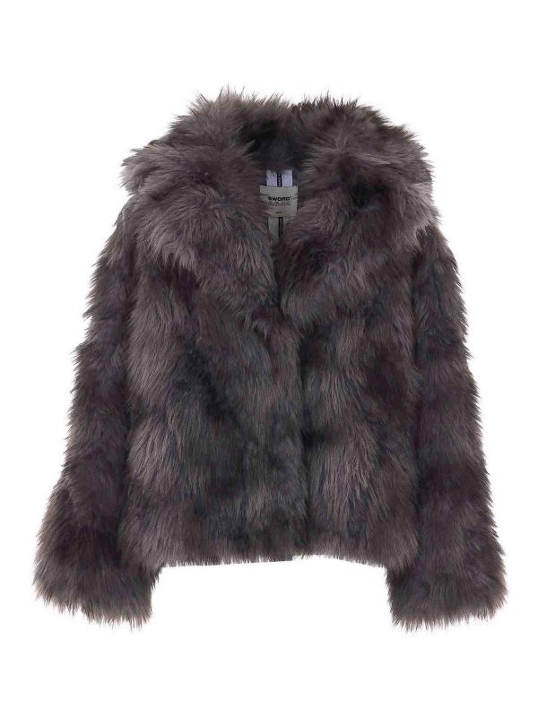 S.W.O.R.D 6.6.44: crew necks - Faux Fur Jacket