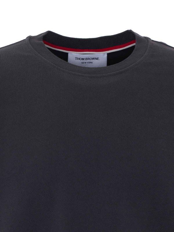 Sweatshirt - Grau shop online: THOM BROWNE