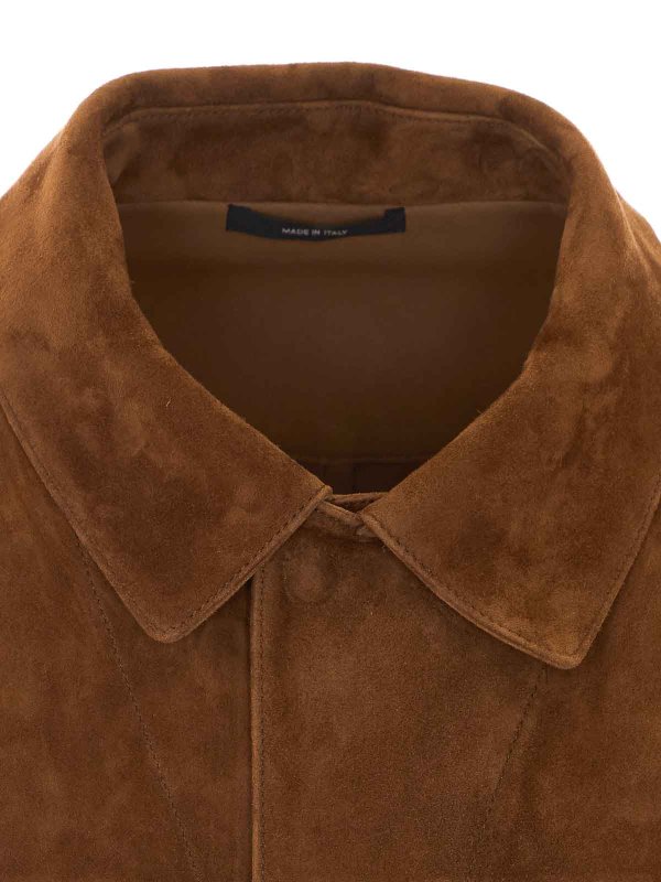 レザージャケット - ブラウン shop online: TOM FORD