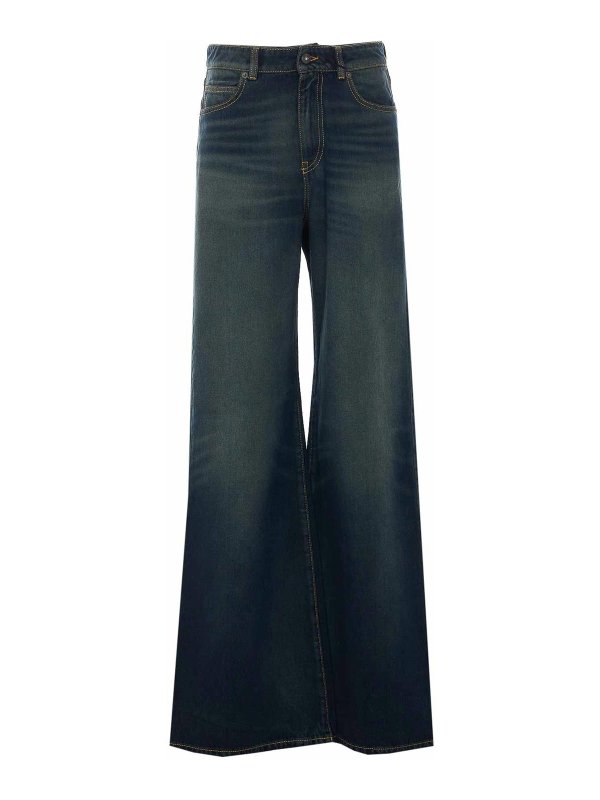 TRUE AVENUE: jeans dritti, a sigaretta - Clara Pants