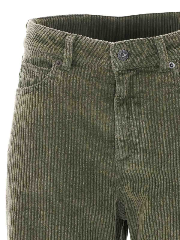 ストレートジーンズ - 緑 shop online: TRUE AVENUE