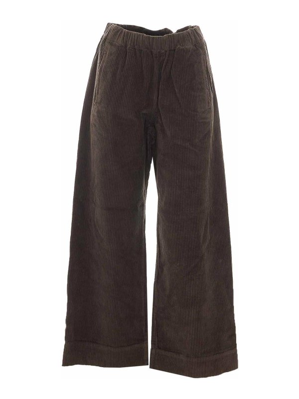 TRUE AVENUE: Jeans Rectos - Vaqueros Rectos - Marrón