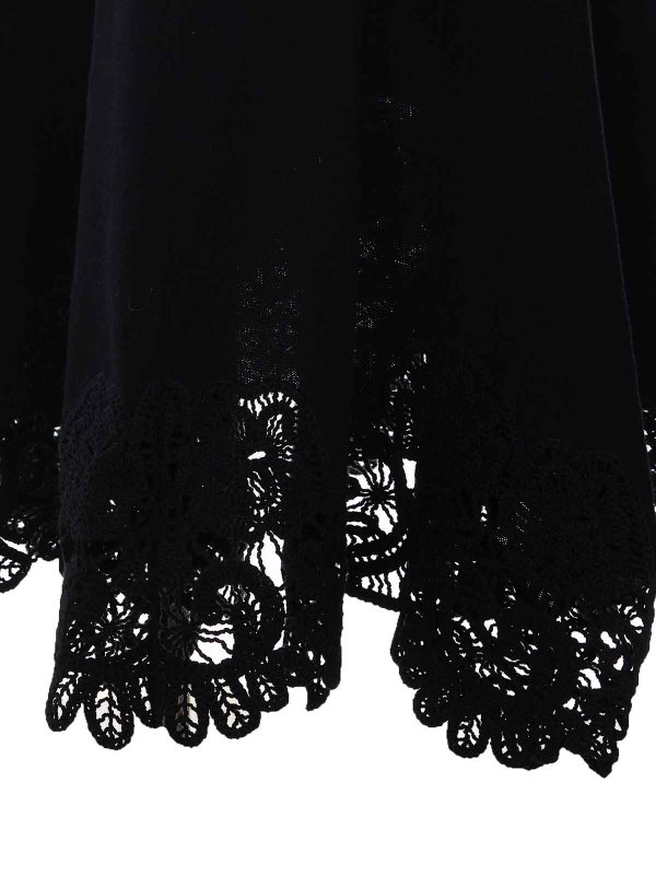 The Best Shops ZIMMERMANN: Knielange und Midi Röcke - Midirock - Schwarz