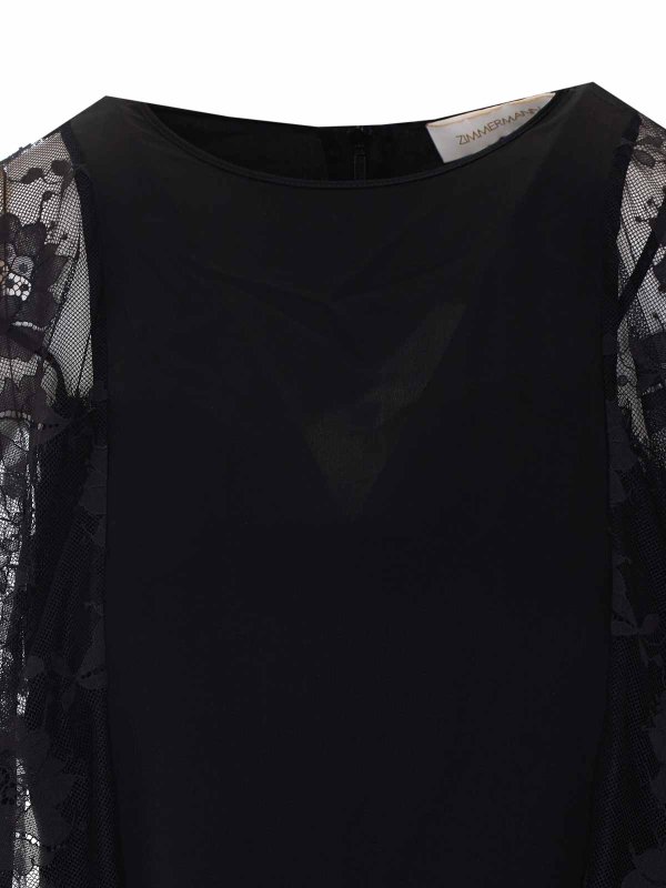 チュニック - 黒 shop online: ZIMMERMANN