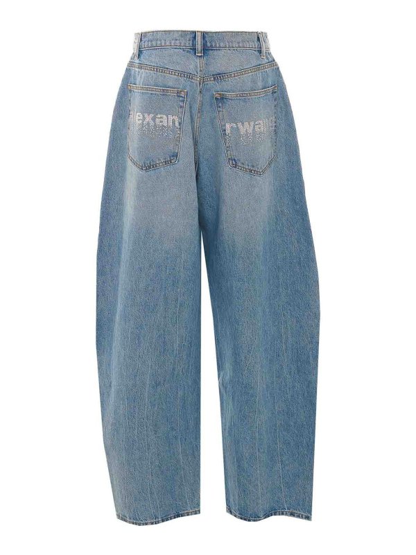 ALEXANDER WANG: Jeans Rectos online - Vaqueros Rectos - Azul