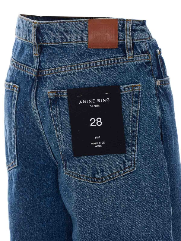 The Best Shops ANINE BING: Jeans Rectos - Vaqueros Rectos - Azul