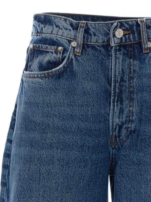 Vaqueros Rectos - Azul shop online: ANINE BING