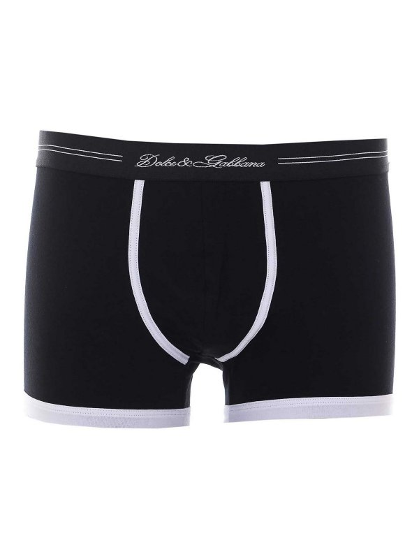 DOLCE & GABBANA: Swim shorts & swimming trunks online - Bi-Pack Regular Boxer