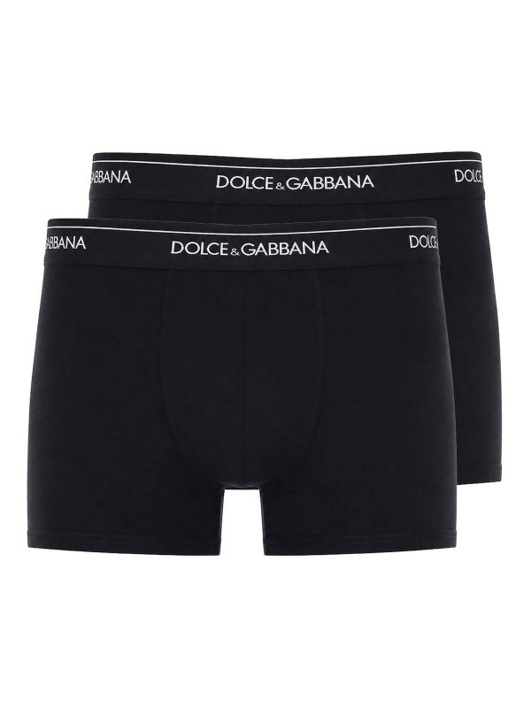 DOLCE & GABBANA: Swim shorts & swimming trunks - Bi-Pack Regular Boxer