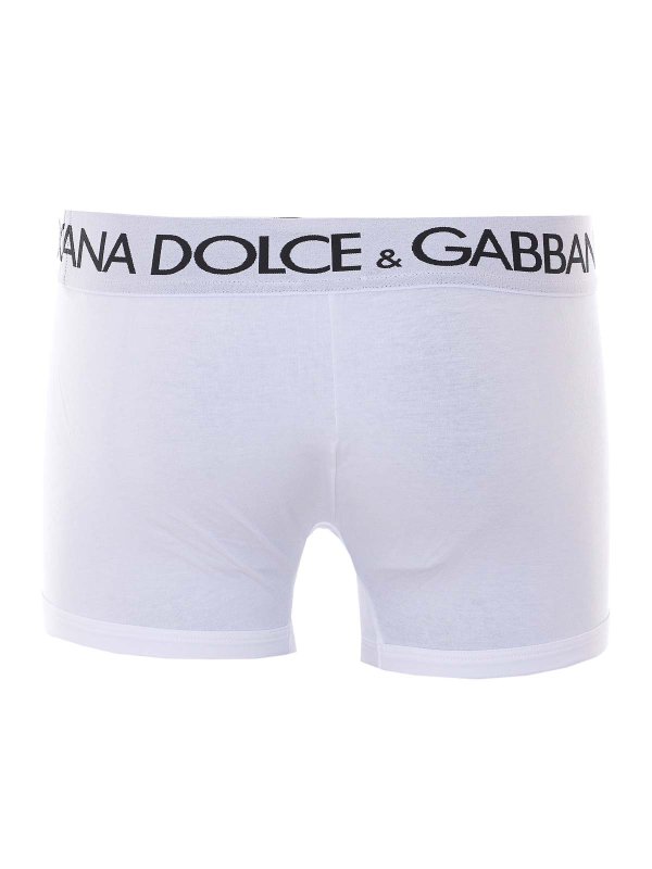 The Best Shops DOLCE & GABBANA: 水着 - スイムショーツ/スイムトランクス - 白