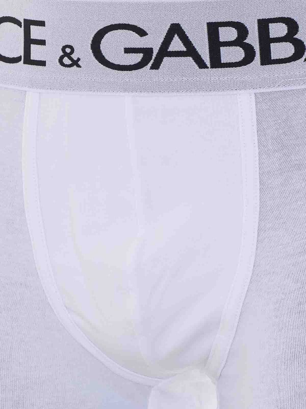 スイムショーツ/スイムトランクス - 白 shop online: DOLCE & GABBANA
