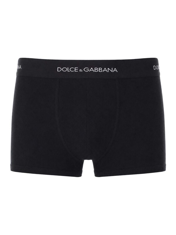 DOLCE & GABBANA: Swim shorts & swimming trunks online - Bi-Pack Regular Boxer