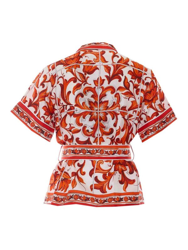 DOLCE & GABBANA: シャツ online - シャツ - オレンジ