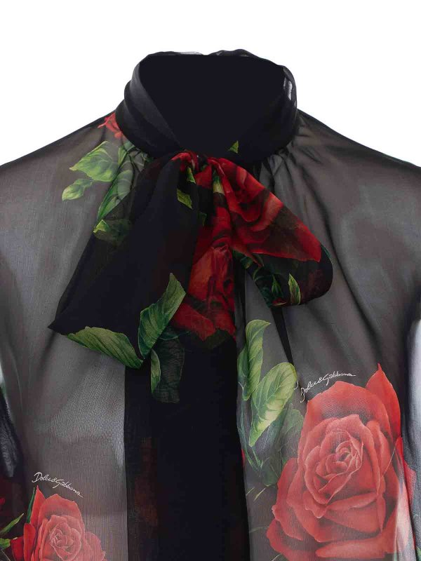 Bluse - Schwarz shop online: DOLCE & GABBANA