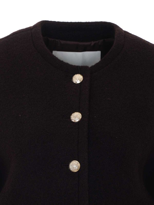 Rundhalspullover - Braun shop online: DUNST