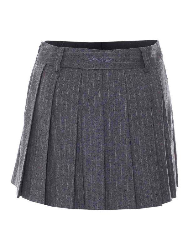 DUNST: Mini jupes online - Mini Jupe - Gris