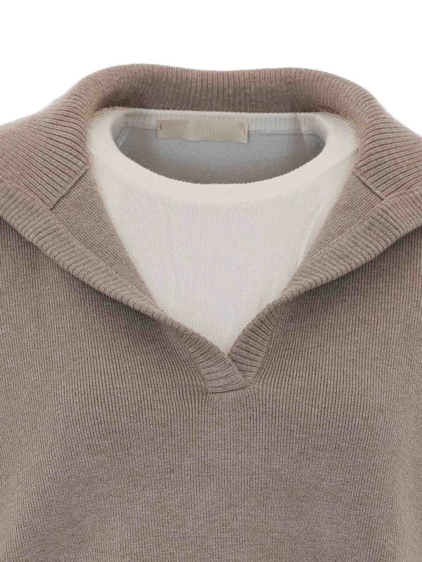 Suéter Cuello Redondo - Beis shop online: ELEH