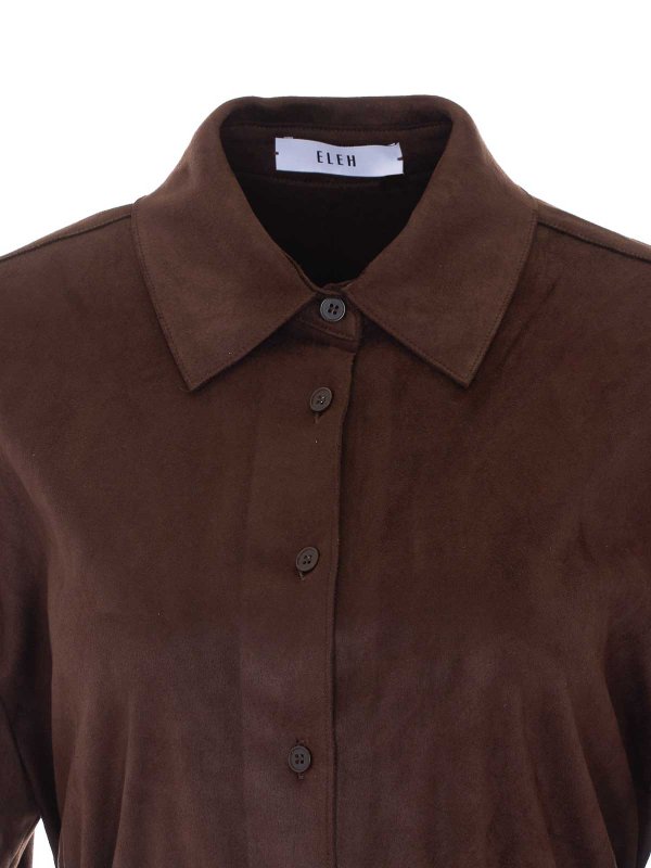 Hemd - Braun shop online: ELEH