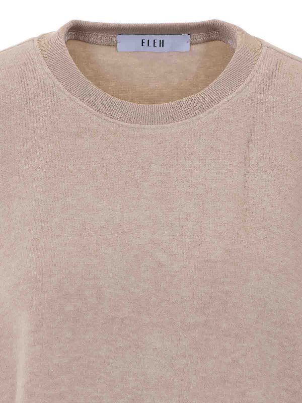 スウェットシャツ/セーター - ベージュ shop online: ELEH