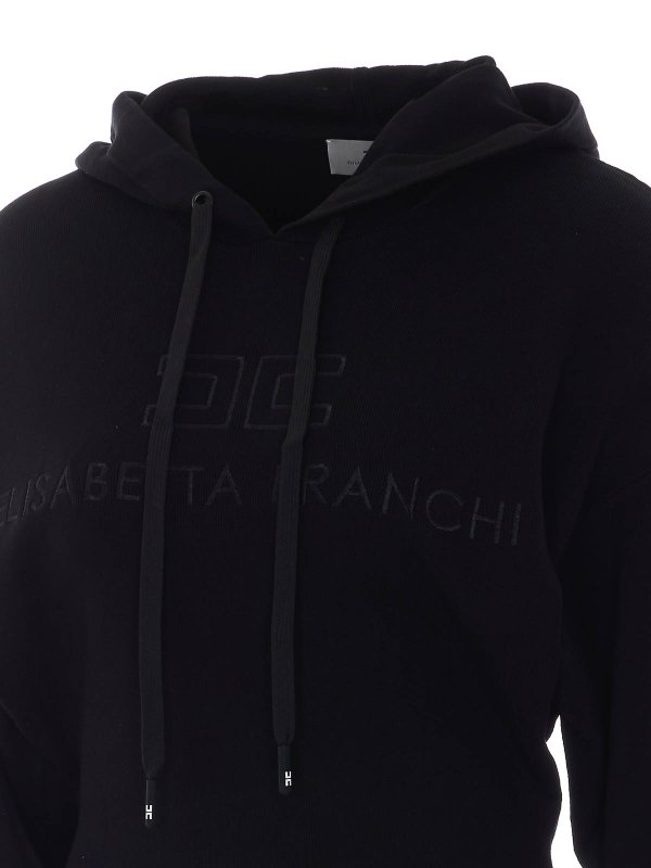 The Best Shops ELISABETTA FRANCHI: トップス＆タンクトップ - トップ/タンクトップ - 黒