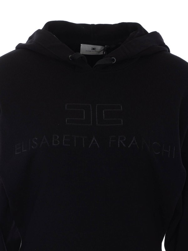 トップ/タンクトップ - 黒 shop online: ELISABETTA FRANCHI