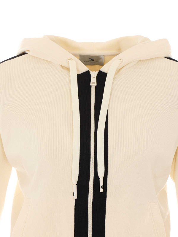スウェットシャツ/セーター - 白 shop online: ELISABETTA FRANCHI