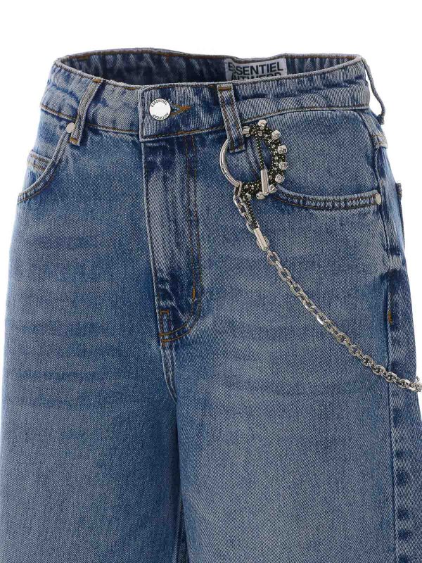 Vaqueros Rectos - Azul shop online: ESSENTIEL ANTWERP