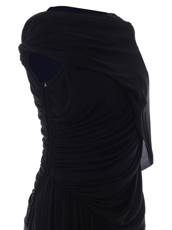 The Best Shops LANVIN: jumpsuits - Fluid Draped Jumpsuit