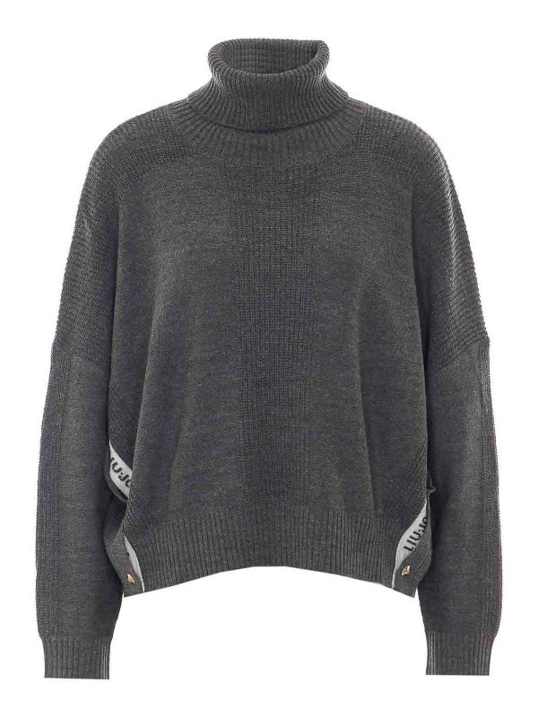 Liu Jo: Pull col rond - Pull Col Rond - Gris