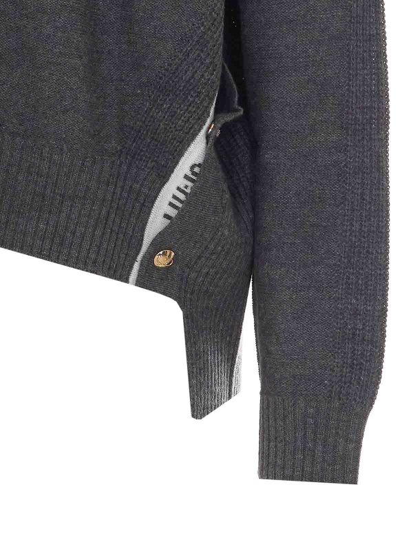 The Best Shops Liu Jo: Pull col rond - Pull Col Rond - Gris