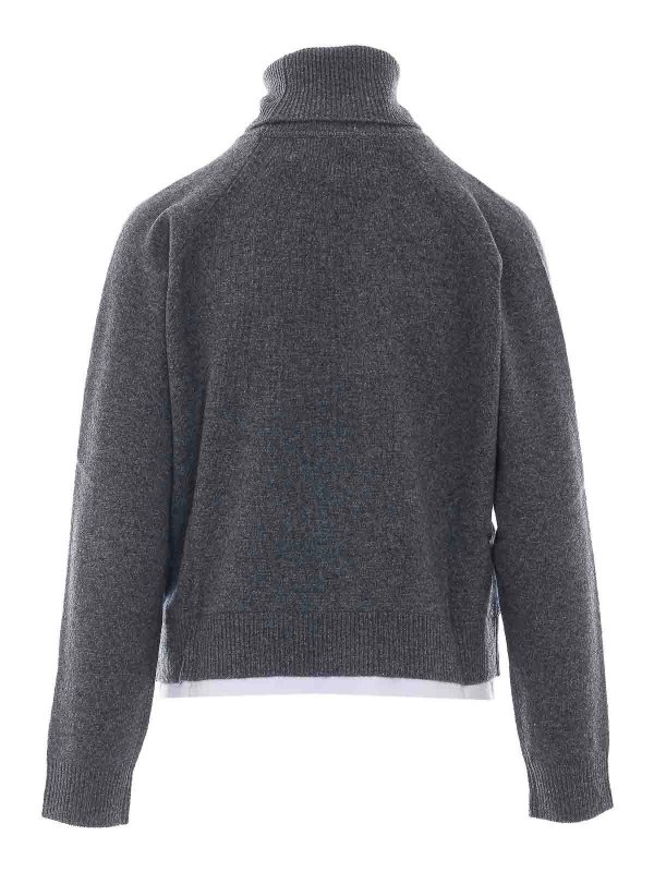 Liu Jo: crew necks online - Logo Sweater