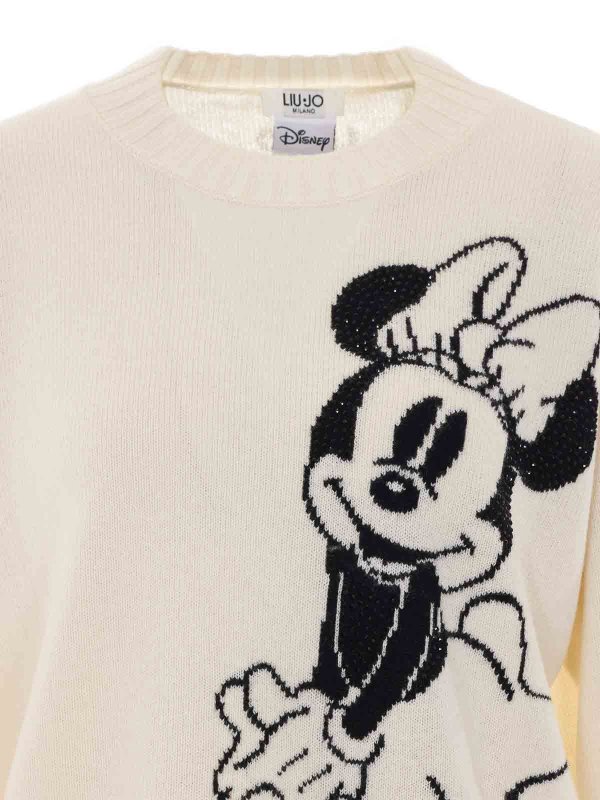 クルーネック - 白 shop online: Liu Jo