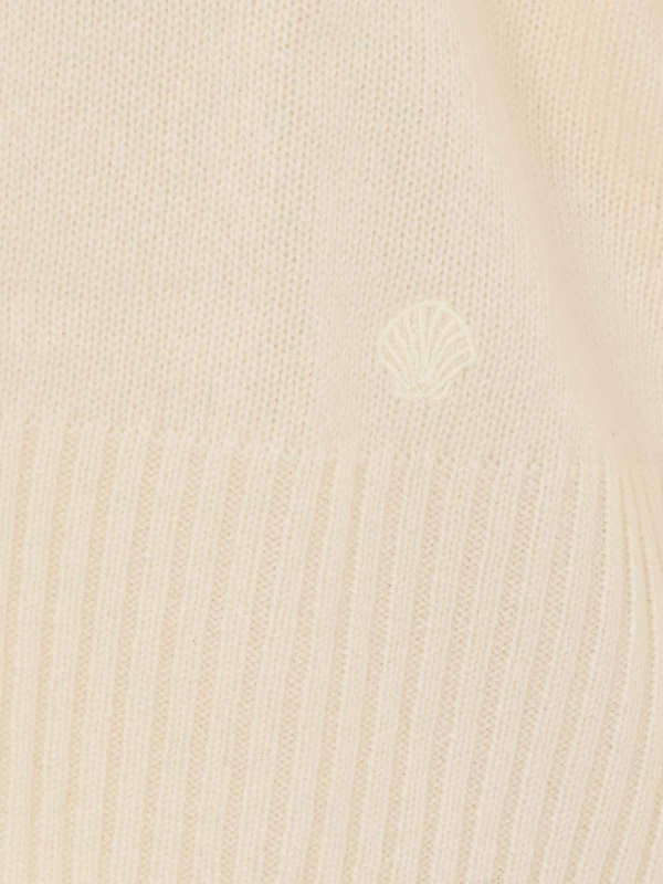 クルーネック - 白 shop online: LOULOU STUDIO